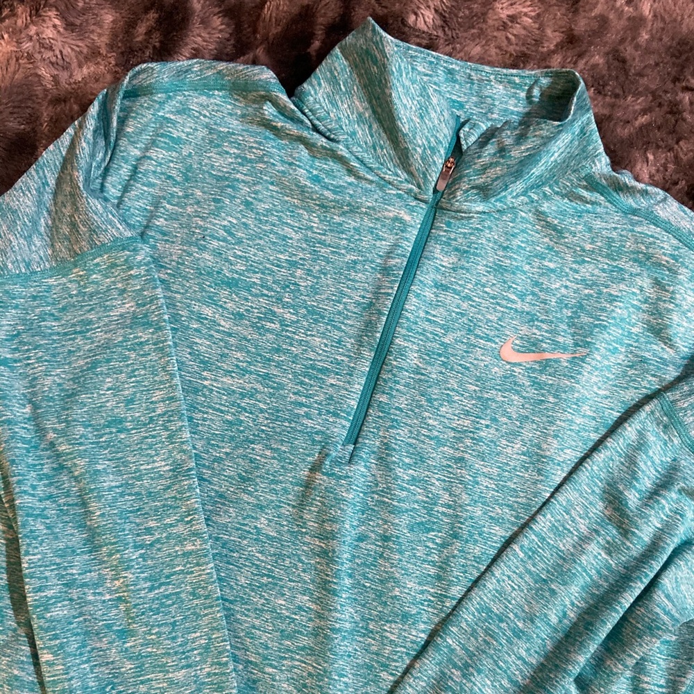 Nike DriFit Teal sweatshirt